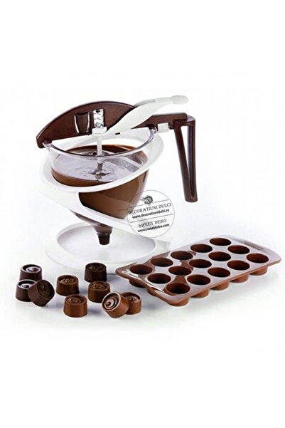 Decoratiuni Dulci Palnie pentru ciocolata, Funnel Choc Silikomart