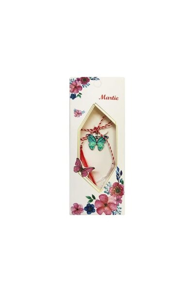 OEM Set 6 Martisoare Fluture, Verde