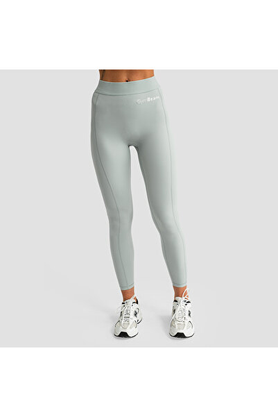 GymBeam Colanți Limitless pentru femei, culoare eucalipt