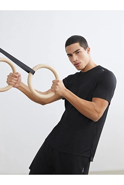 LC Waikiki White Crew Neck Men's Sports T-Shirt (S6)