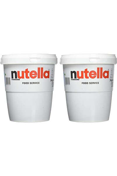 Ferrero Large family-size Nutella bucket from Ferrero, 2 x 3 kg