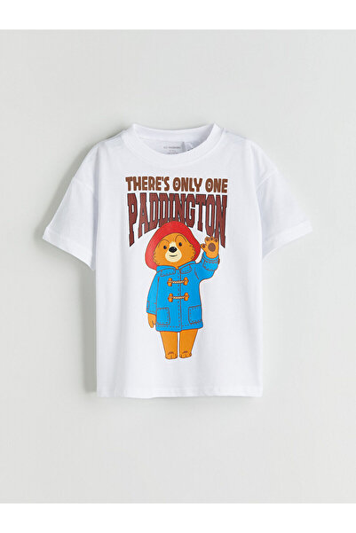 LC Waikiki Μπλουζάκι για αγόρι με στάμπα με λαιμόκοψη