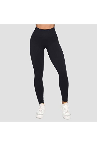 GymBeam Colanți fără cusături pentru femei, negri