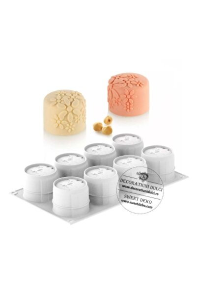 Decoratiuni Dulci Еднокрилен перваз с цветя | Antea 130 Silikomart