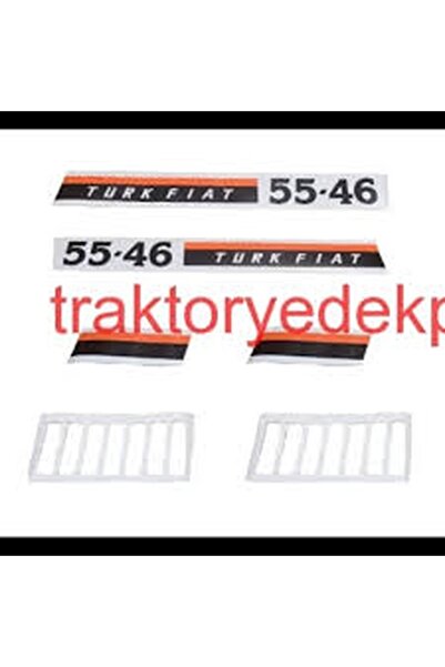 Erma YAZI TAKIMI TÜRK FİAT EM ELEKLİ - 55-46 - 5086329