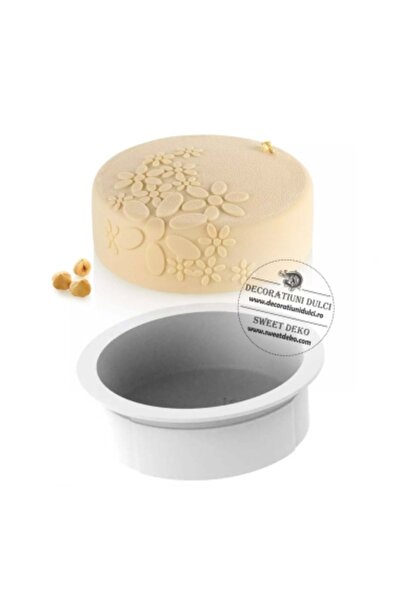 Decoratiuni Dulci Mulaj tort cu flori | Antea 1100 Silikomart