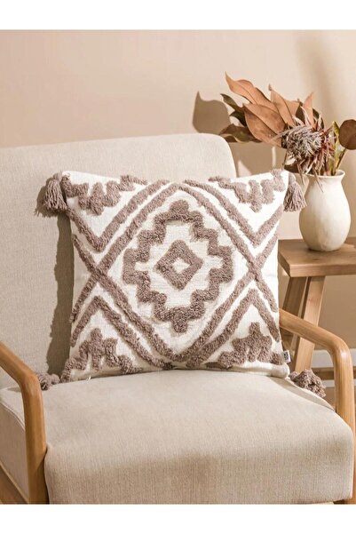 LC Waikiki Geometric Patterned Throw Pillow Cover 45X45 cm (S6)