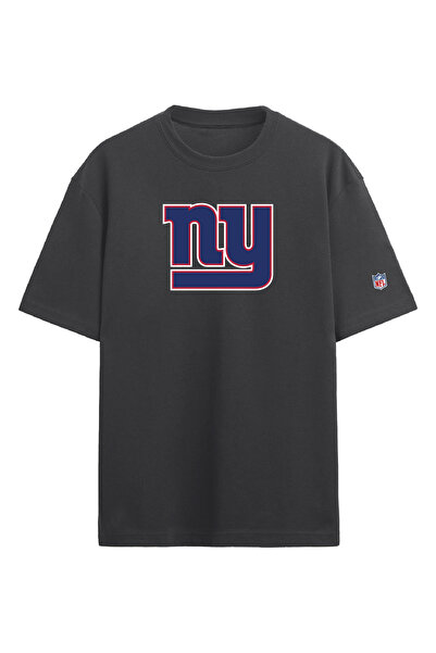BA Sportswear New York Giants Football Smoked Oversize T-Shirt