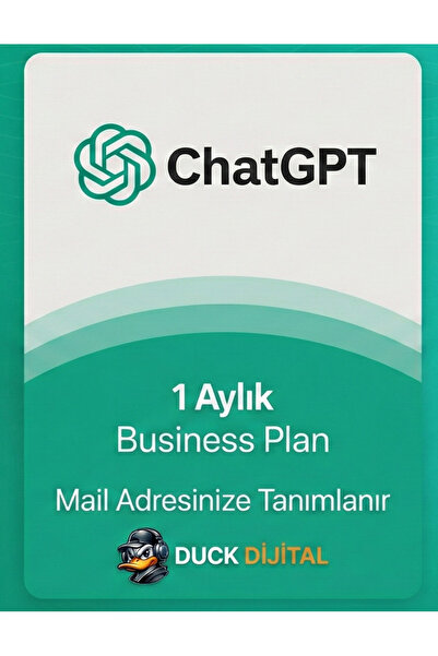 openai ChatGPT Business Aboneliği 1 Aylık - Kendi Mailinize Tanımlanır