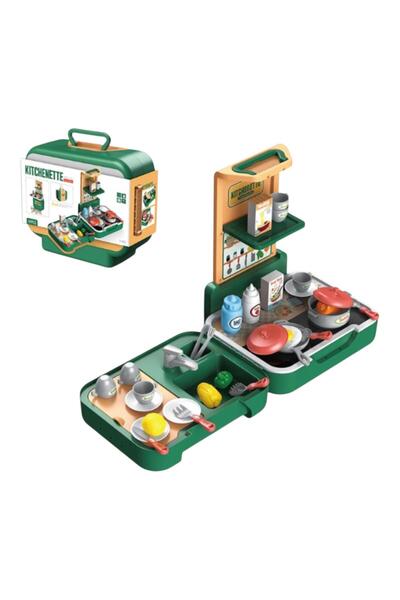 OEM 3-in-1 Play Bag, Suitcase With Kitchen Interior 41 Pieces | BPA Free | 3 ...