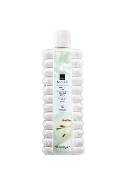 AVON White lily scented bath foam 500ml