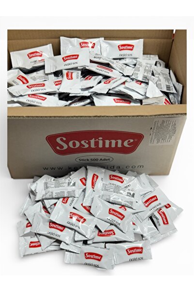 SOSTİME Stick Ekşi sos Nar ekşisi 12gr x500 Adet