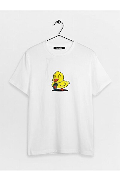 playwear PLAY WEAR Tricou unisex supradimensionat cu design rață urâtă, imprimat