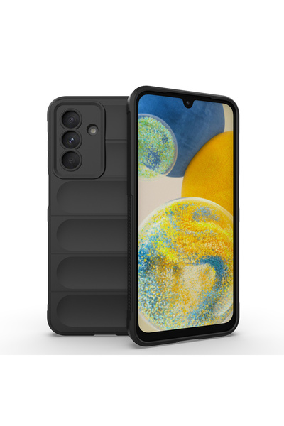 zore Galaxy A26 Case Flexible Tpu Hollowed Back Surface Design Sys Ethnic Sil...