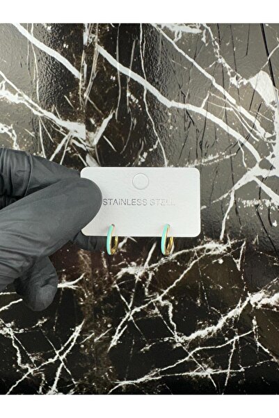 Mutenaura Mineli Stainless Steel Hoop Earrings