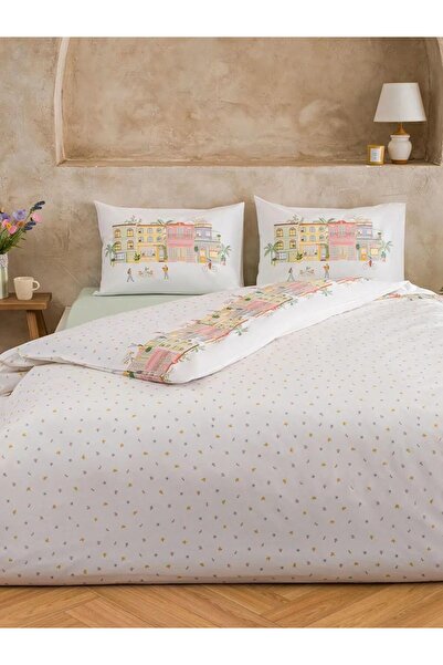 LC Waikiki Set de husă de pilotă dublă cu imprimeuri mixte (S6)