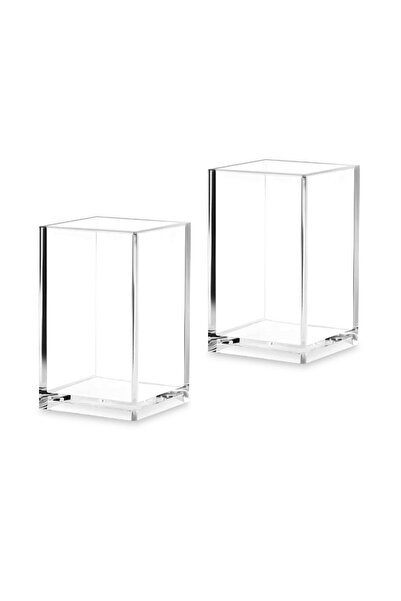 Choice3 2 PCS 1/2/4/10 PCS Acrylic Pen Holder for Desk Acrylic Pencil Holder ...