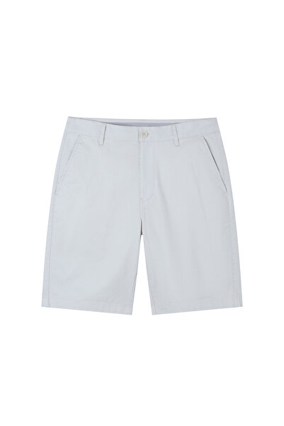 Giordano Men’s Slim Twill Bermuda Shorts with Stretch Waist