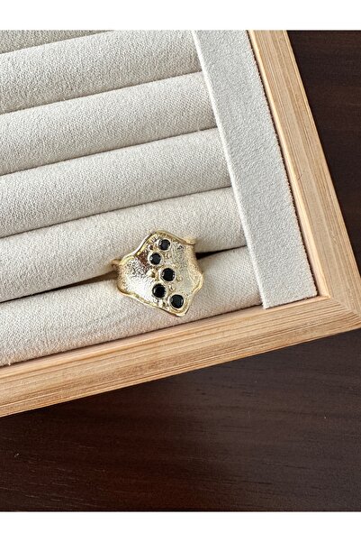 ringbox Aurora Black Stone Ring