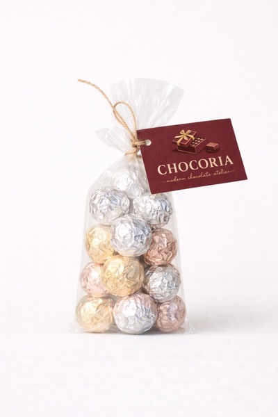 CHOCORIA Özel Sargılı Karışık Trüf Çikolata (200gr)