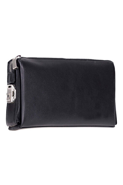 BloominBag Forte Wrist Onyx Black Unisex Kilitli Clutch Çanta