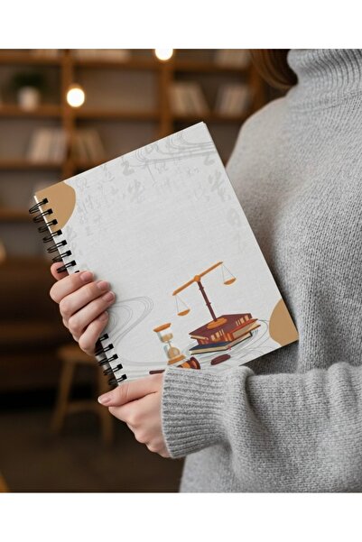 elviano Hukuk Meslek temalı kişiye özel 40 yaprak defter