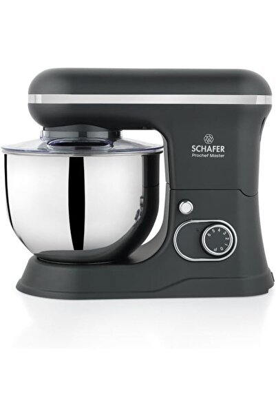 ozbience Güçlü ve şık stand mikser, antrasit renk, yüksek