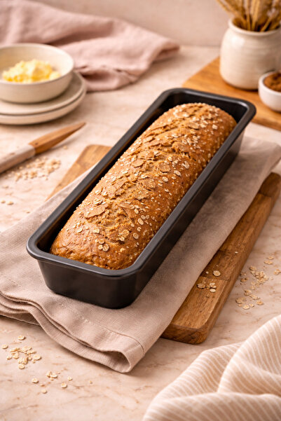 Emal Home Carbon Steel Baton Rectangular Cake and Bread Mold – Non-Stick Dura...