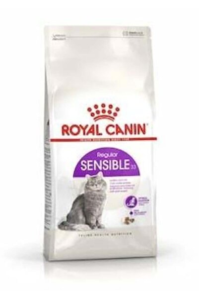 Genericc طعام القطط الجاف من سينسيبل 15 كجم