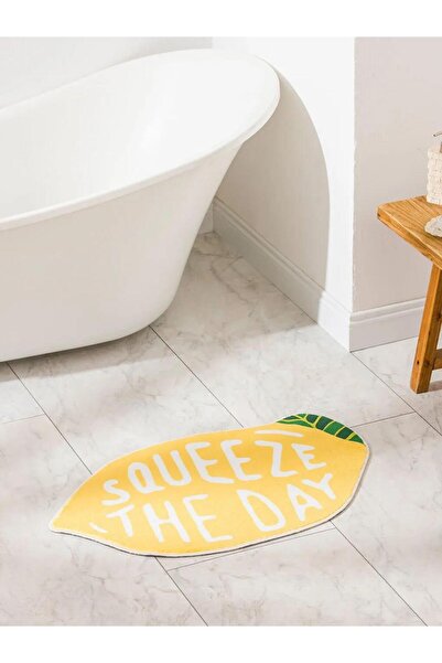 LC Waikiki Lemon Figured Bath Mat 50X80 cm (S6)