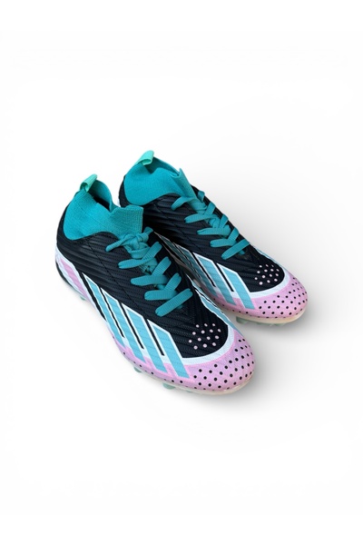 SPORTAÇ Șosete pentru băieți, pantofi de fotbal cu șireturi, ghete de fotbal