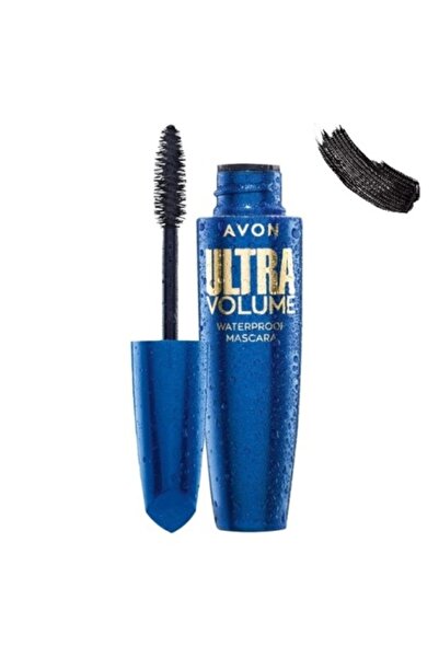 AVON Водоустойчива спирала за ултра обем Blackest Black