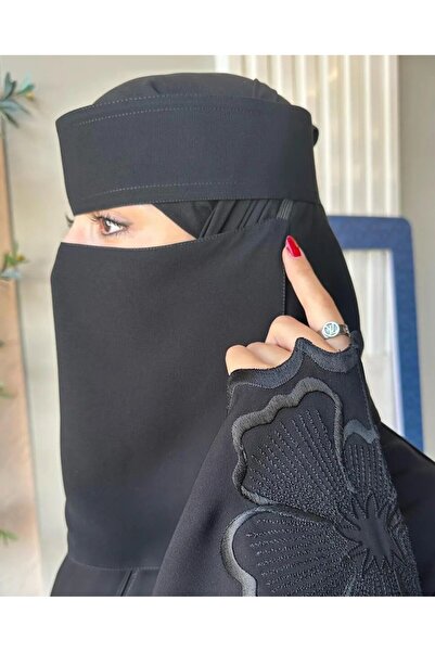 Rooz نقاب وسط مبطن حرير قماش ليزر كوري