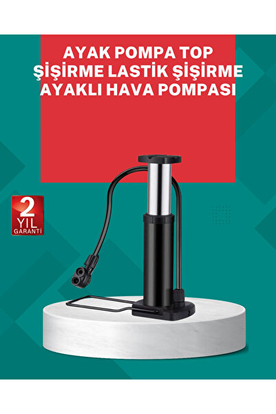 Epilons Pompă manuală cu picior Pompă de umflat anvelope extra puternică