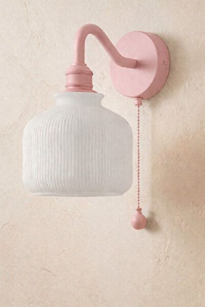 Limon 3D Desing Zincir Anahtarlı Duvar Apliği | Modern Vintage Dekoratif Apli...