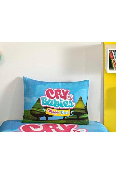 Taç Zorluteks Licensed Cry Babies Patterned 100% Cotton Fabric 1 Piece Pillow...