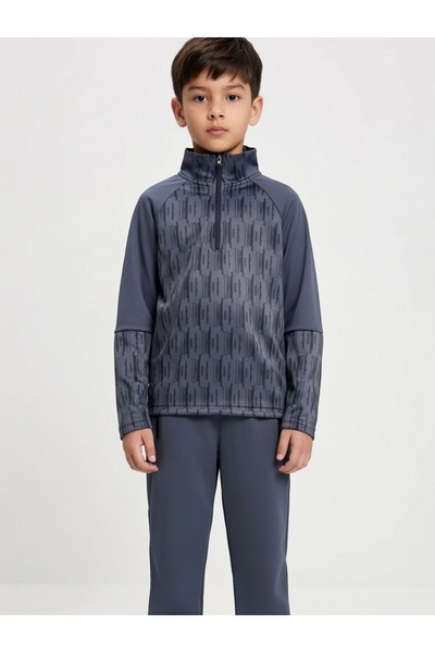 Lushen Çocuk Unisex Dalgıç Kumaş Yüksek Kalite Alt Üst Eşofman Takımı