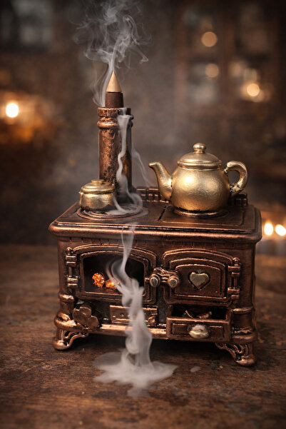 Show Art Hediyelik Soba Modeli Geri Akış Tütsülük