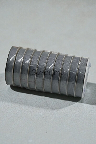 SavBrand Panglică din organza de 1 cm – 10 role (total 200–250 metri)