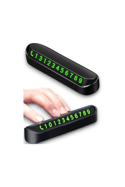baffhome Vehicle Numberer Car Parking Phone Numberer Phosphorescent Phone Number Phosphorescent