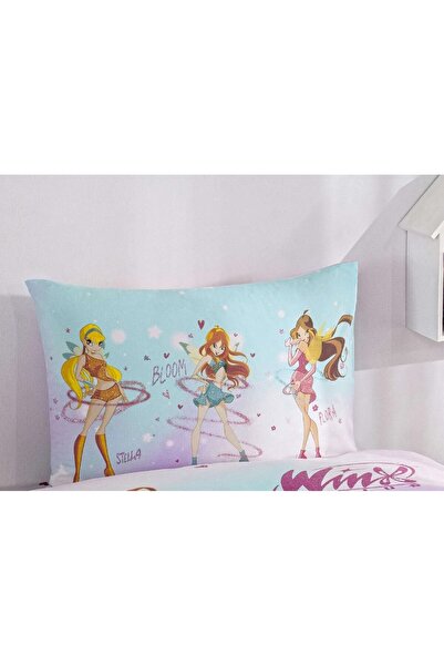 Taç Zorluteks Licensed Winx Magic Patterned 100% Cotton Fabric 1 Piece Pillow...