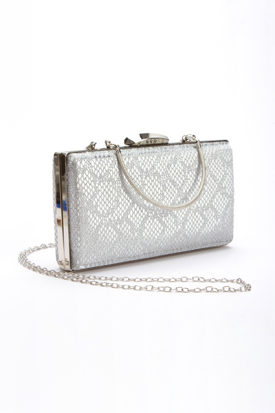 Melvoria Women's Snake Evening Dress Stylish Bag