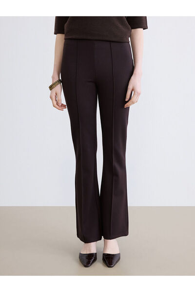 LC Waikiki Extra Slim Fit Women's Trousers with Spanish Legs