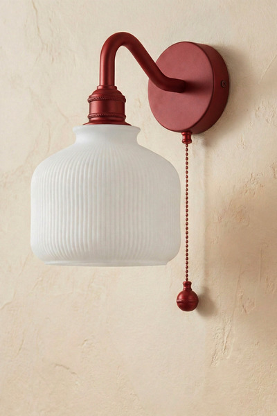 Limon 3D Desing Wall Sconce with Chain Switch |   Modern Vintage Decorative S...