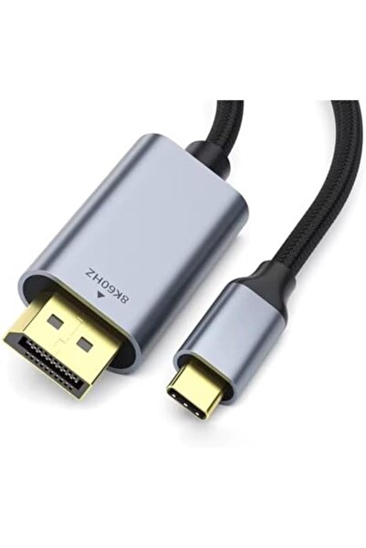STOREMAX USB-C to DisplayPort Kablo 8K – Type-C DP Adaptör Kablo 60Hz Destekl...