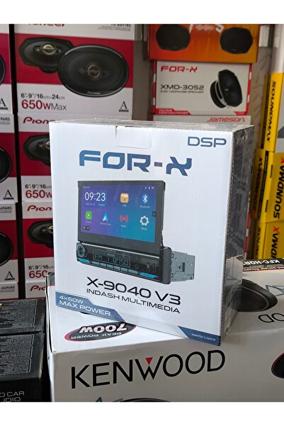 For-X 9040 v3 İndash Oto Teyp