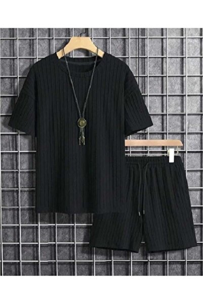 YK WEAR تي شيرت فيتيلي وشورت فيتيلي