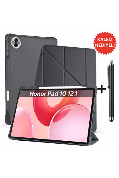Dexmon Honor Pad 10 12.1 Compatible Foldable Case with Pen Compartment and Sl...