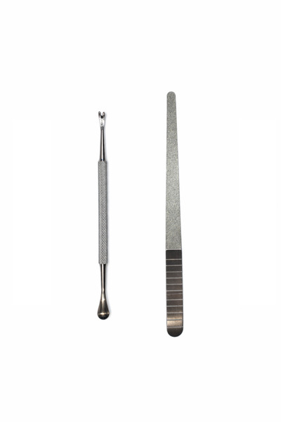 OEM Professional manicure set – cuticle cleaner + metal nail file