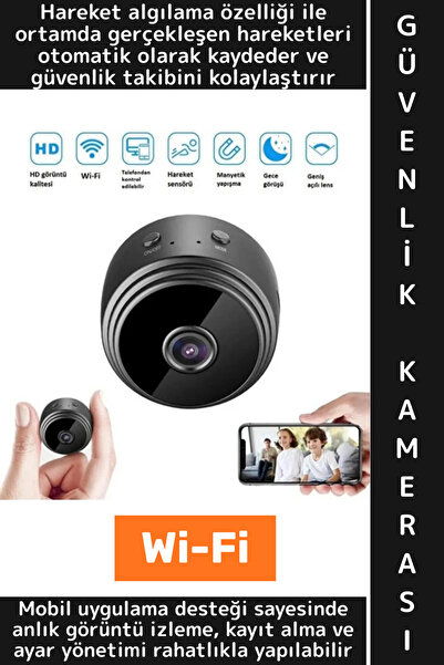 Wintoup Premium Mobil Uygulamalı Gece Görüşü Bebek Çocuk Odası Ev Ofis Şık HD...